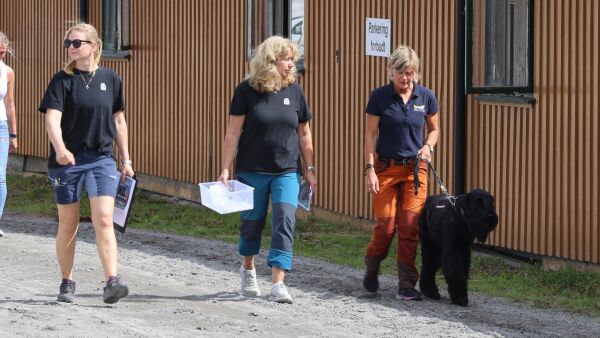 Dophunden Lykke på plass