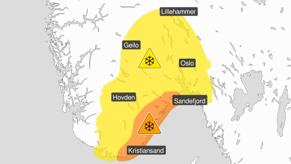 Varsler snøkaos