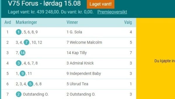 - Feige bonger vinner aldri
