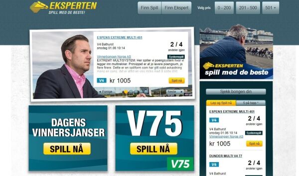 Delt om Eksperten
