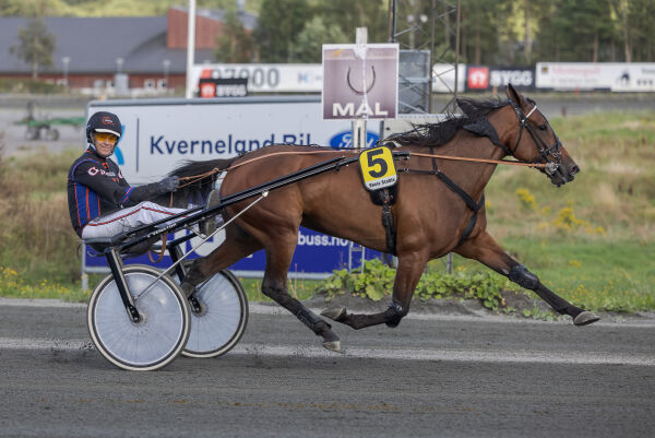 La på til to strake