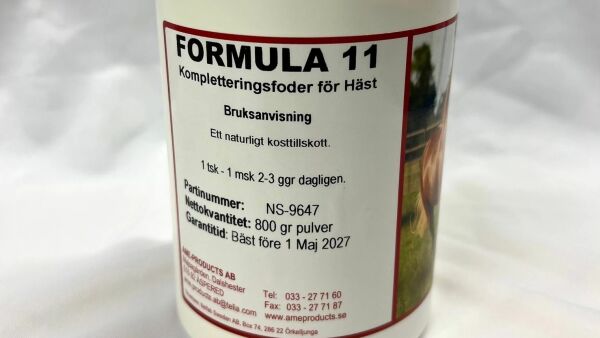 Fant gift i hesteforet