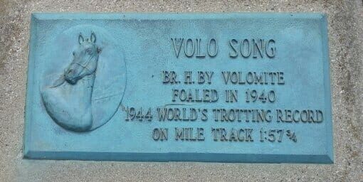 Volo Songs gravstein i St Charles, Illinois
 Foto: privat