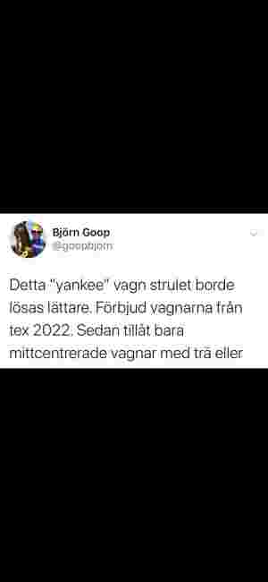 Vil ha bort amerikanervogna