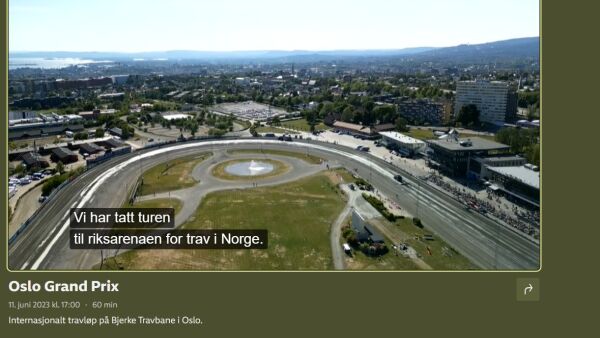 Så mange så trav  på NRK