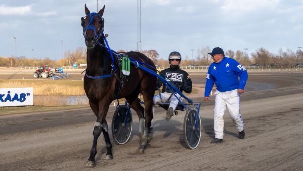 Ferien er over, kjøpte hest og fire i ulykke på Solvalla
