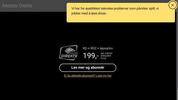 Nye problemer torsdag