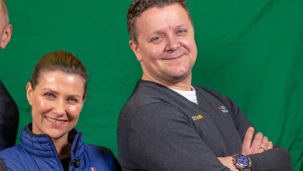 Kraftig smell for prinsessen