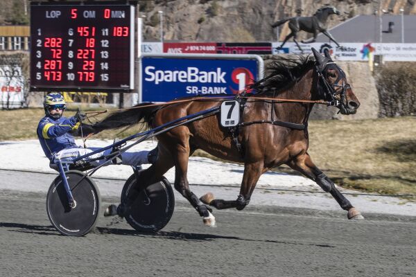 Frekk banker i V75