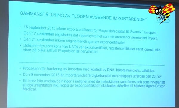 Fikk beviset 15. september 2015