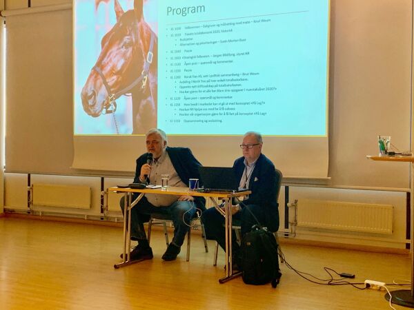Diskuterer travets fremtid