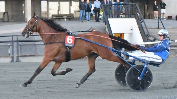 Spurtet som en vind