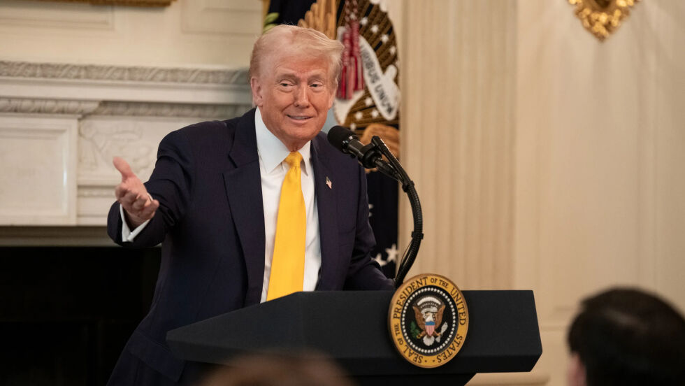 USAs president Donald Trump vil ha straffetoll fra Canada. Det kan ruinere travsporten der.
 Foto: The United States Government