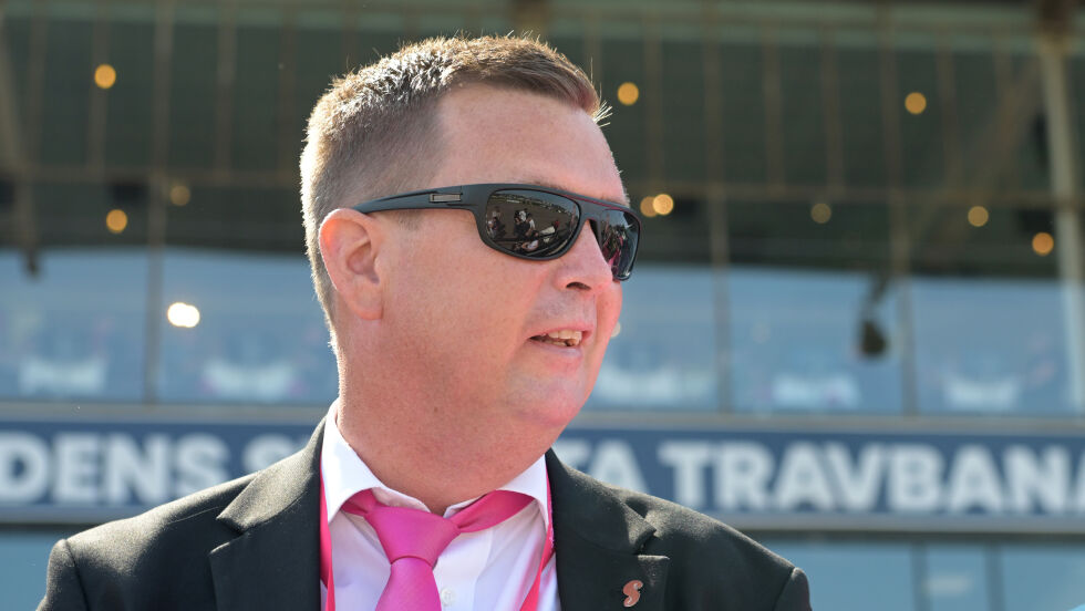 Solvallas styreleder Anders Holmgren er alvorlig syk.
 Foto: TR Bild