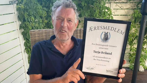 Æresmedlem Terje Sviland til minne