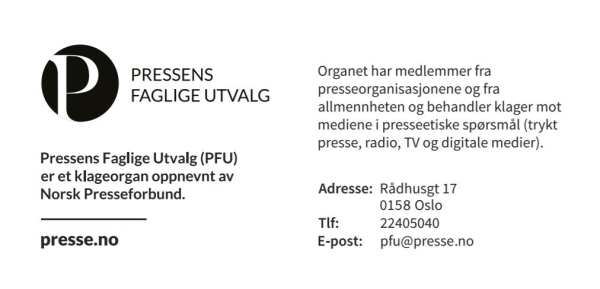 Harde fronter etter ytring