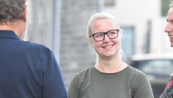 Hun har fått den tunge jobben